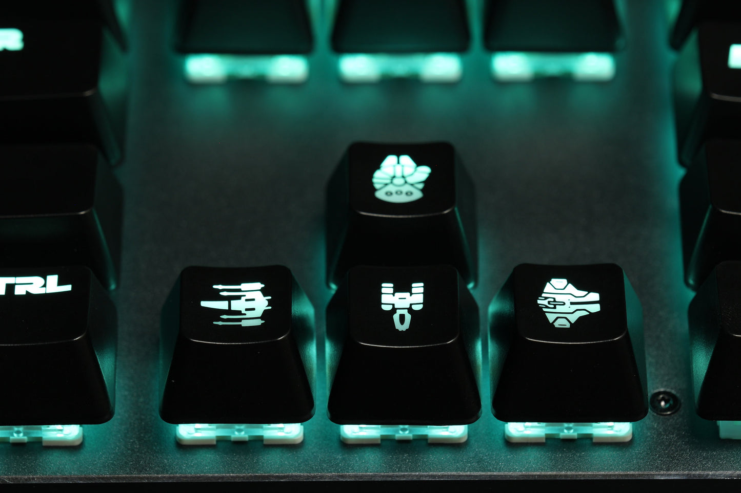 Starwars Themed Keycap Set Backlit