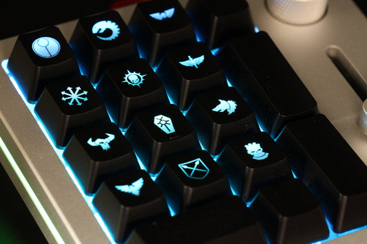 Warhammer 40k backlit keycaps